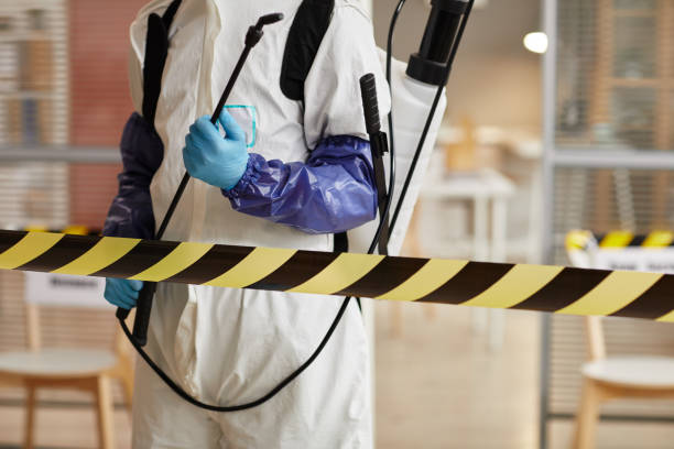 Professional Trauma Scene Cleanup technician working in Newtonville, NJ